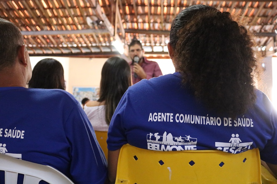 Agentes comunitários de saúde recebem capacitação em São José do Belmonte