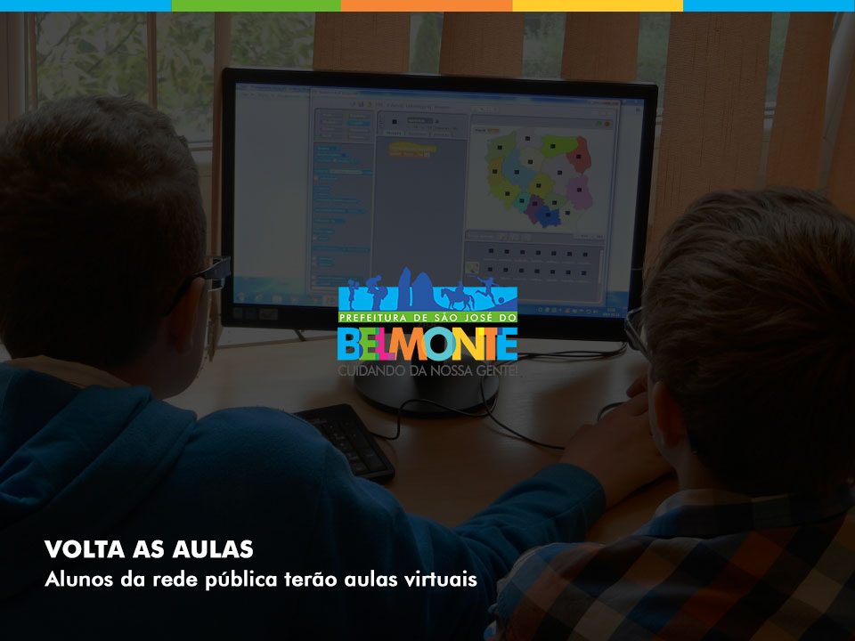 Escolas da Rede Municipal de São José do Belmonte retomam atividades pedagógicas com aulas pela internet