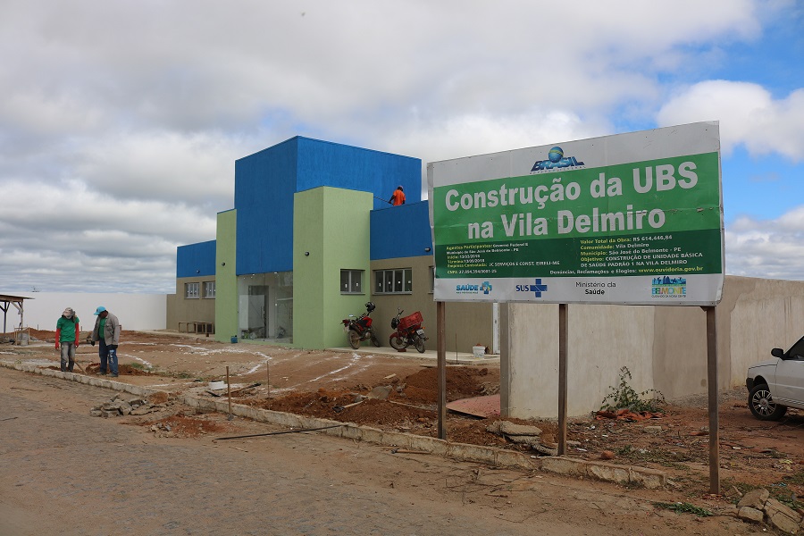 Nova UBS da Vila Delmiro está em fase de acabamento