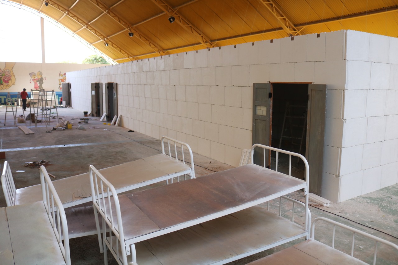 Novo Centro de Atendimento exclusivo ao Covid está sendo construído em São José do Belmonte
