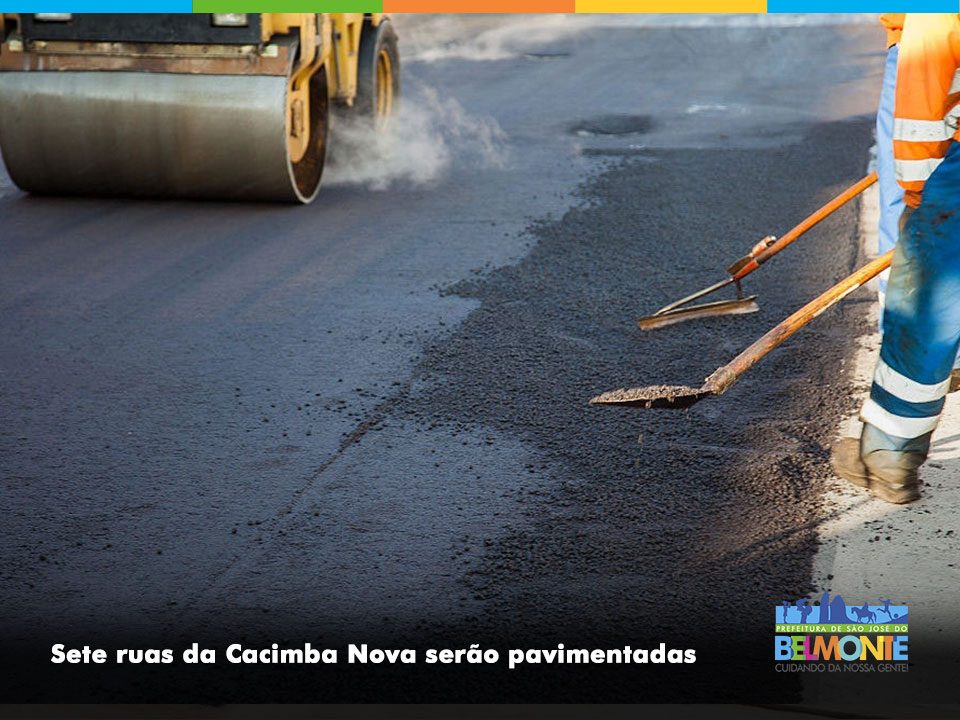 Sete ruas da Cacimba Nova serão pavimentadas