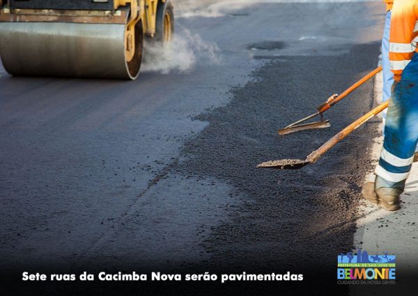 Sete ruas da Cacimba Nova serão pavimentadas